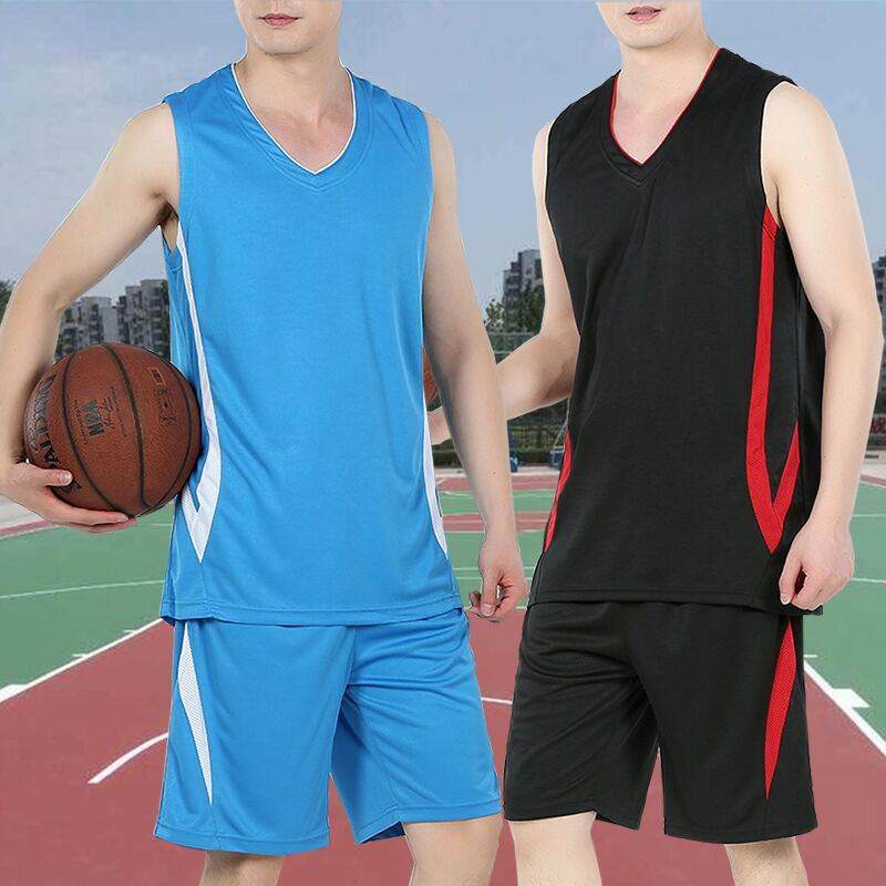 Bộ quần áo bóng rổ nam nhanh khô và thoáng khí áo sinh viên đại học đội phù hợp với quần áo thể thao chạy bộ buổi sáng c