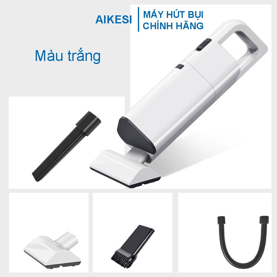 [AIKESI] Máy Hút Bụi Ô Tô AIKESI Công Suất 120W Lực Hút 4000Pa Pin 2000mAh Kèm 4 Đầu Hút Chuyên Dụng Bảo Hành 6 Tháng | WebRaoVat - webraovat.net.vn