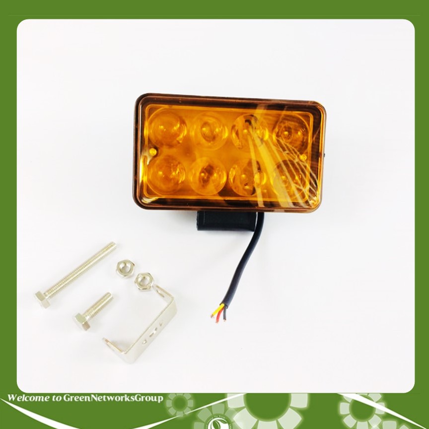 Đèn Trợ Sáng CYT 8 Bóng LED Pha Ánh Sáng Vàng Dành Cho Mô Tô, Xe Máy Greennetworks