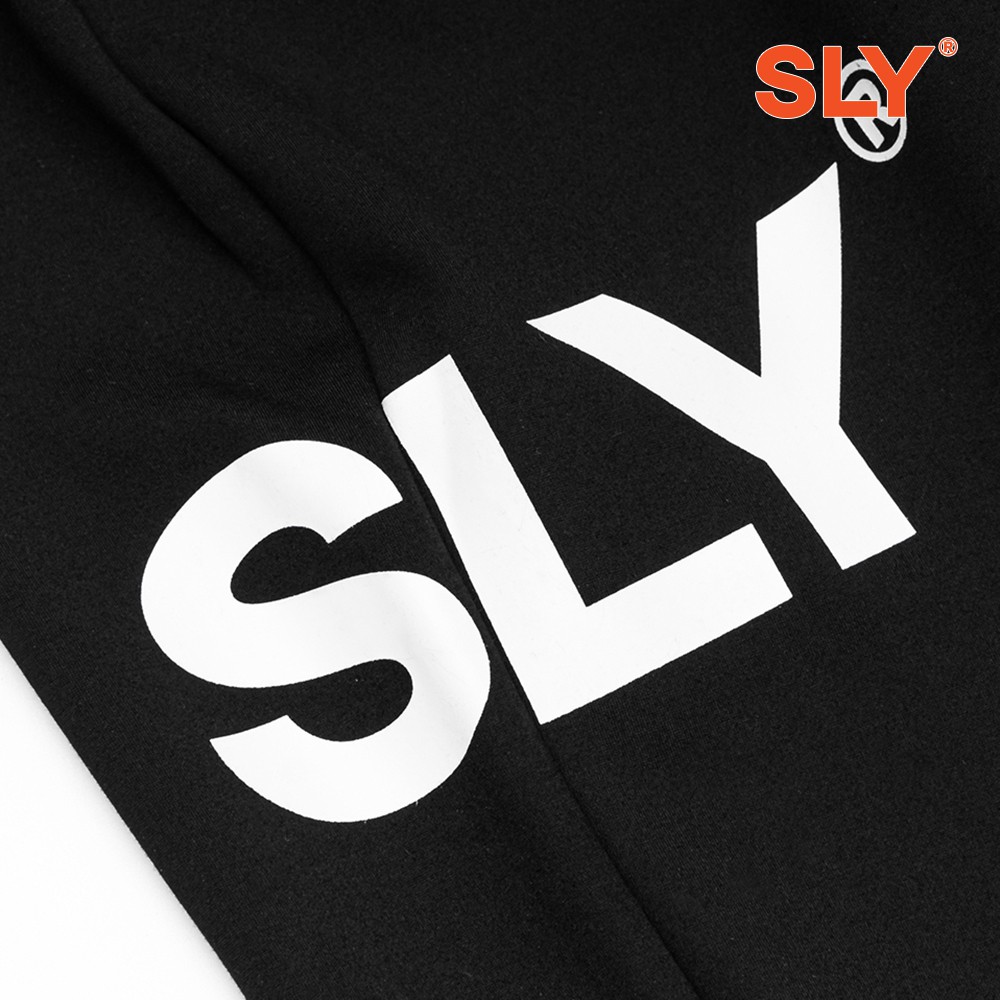 Quần Vải PICIGEN SLY Logo màu Đen