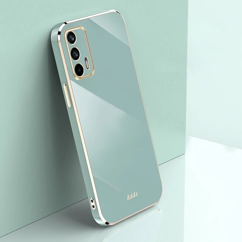 Ốp điện thoại TPU mềm dáng vuông cho Realme GT Neo 2 XT X X7 Pro 7 8 5G V5 V13 V15 V11