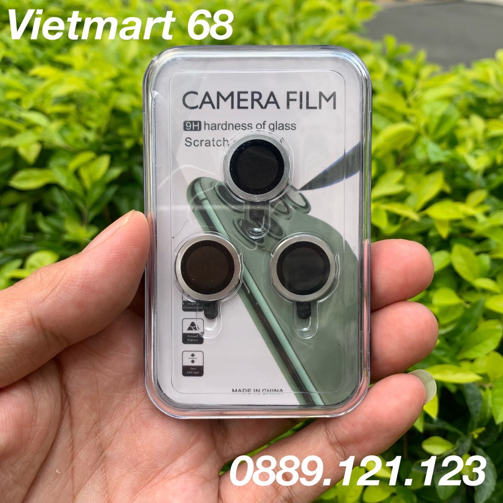 Mắt bảo vệ camera iP 13/13Mini, 13Pro/13ProMax, Chống bụi, hạn chế vân tay và chày xước mắt camera, Hộp Nhựa New
