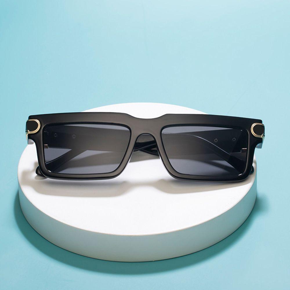 Kính Mát Gọng Vuông Chống Bức Xạ Thời Trang Hàn Quốc Cho Nữ