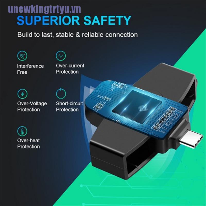 Đầu Đọc Thẻ Nhớ Thông Minh Cổng Usb Type C | BigBuy360 - bigbuy360.vn
