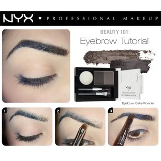 Phấn Kẻ Mày NYX Eyebrow Cake Powder - ECP