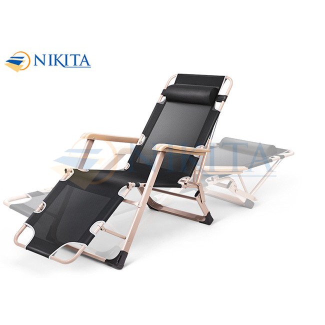 [ NEW ] Ghế xếp đa năng NIKITA - 138 vải bạt siêu bền, siêu thoáng mát - chính hãng thương hiệu NIKITA OUTLET
