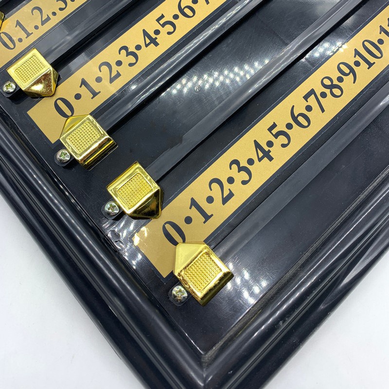 Bảng ghi điểm chơi bida phong cách