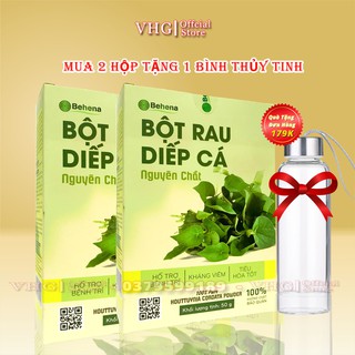 [ CHÍNH HÃNG ] Bột Diếp Cá Nguyên Chất Sấy Lạnh Behena Hộp 50G