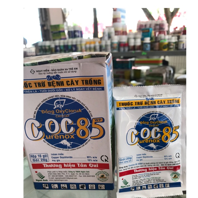 Thuốc trừ bệnh cây- Coc 85- gói 20 gam