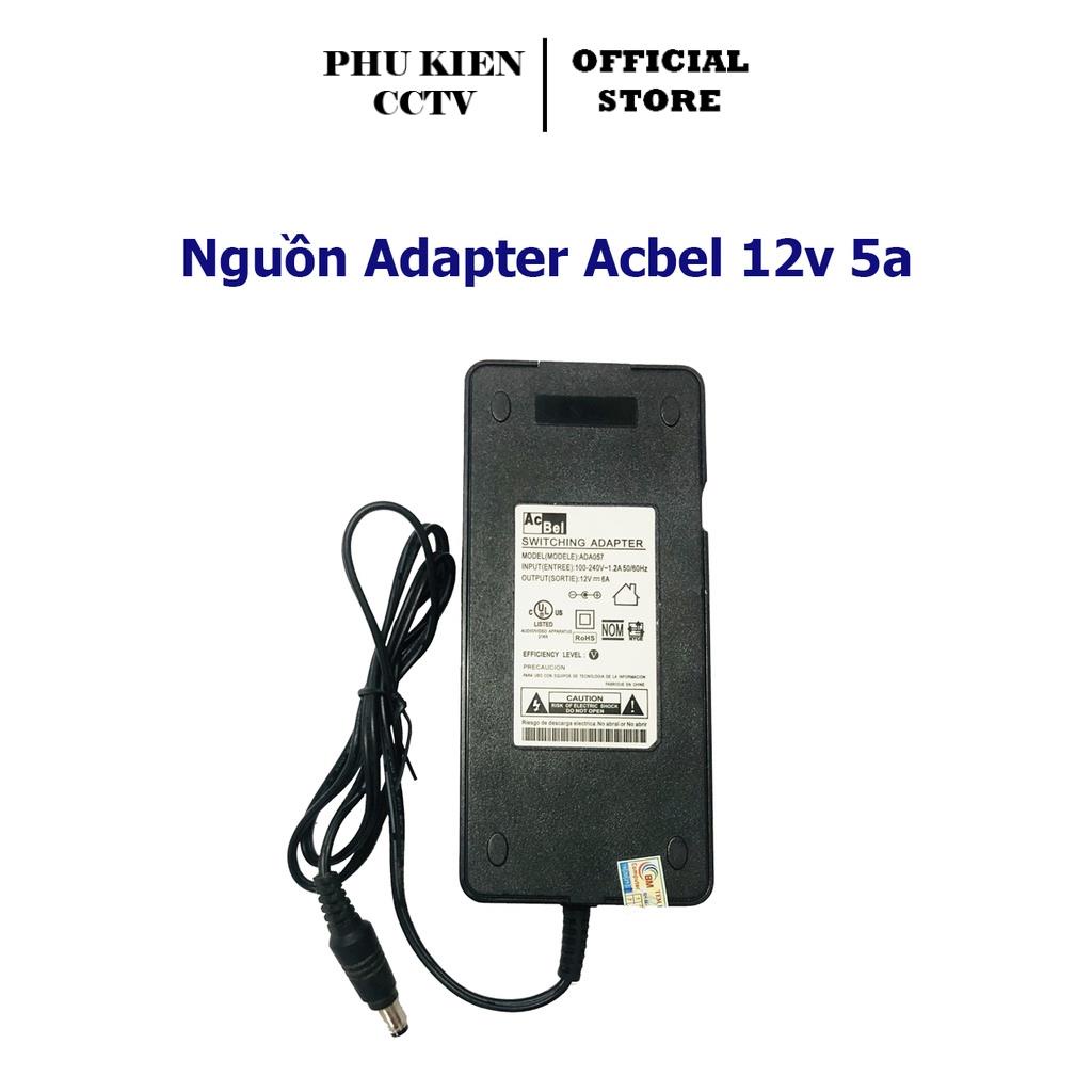 Nguồn 12v5a Acbel, adapter Acbel chính hãng dùng cho camera