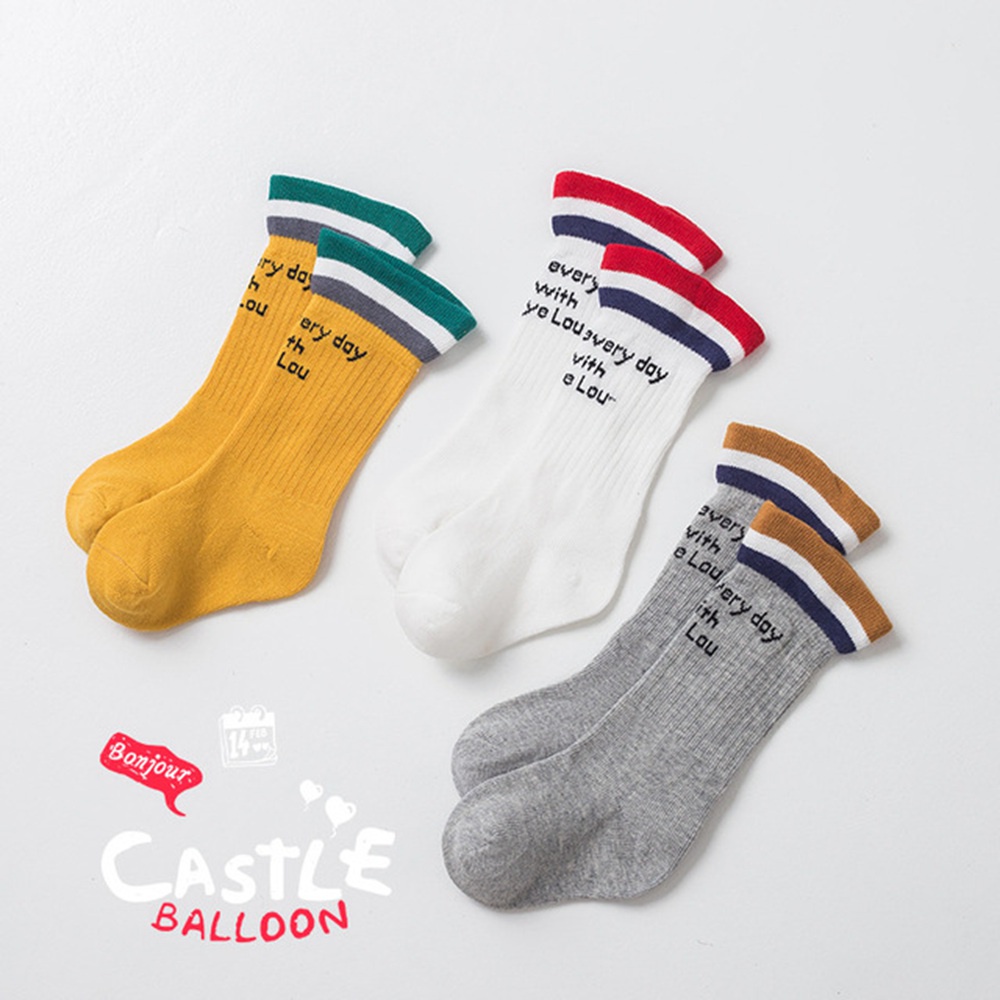 Vớ Cotton Thể Thao Thời Trang Cho Bé 0-3 Tuổi