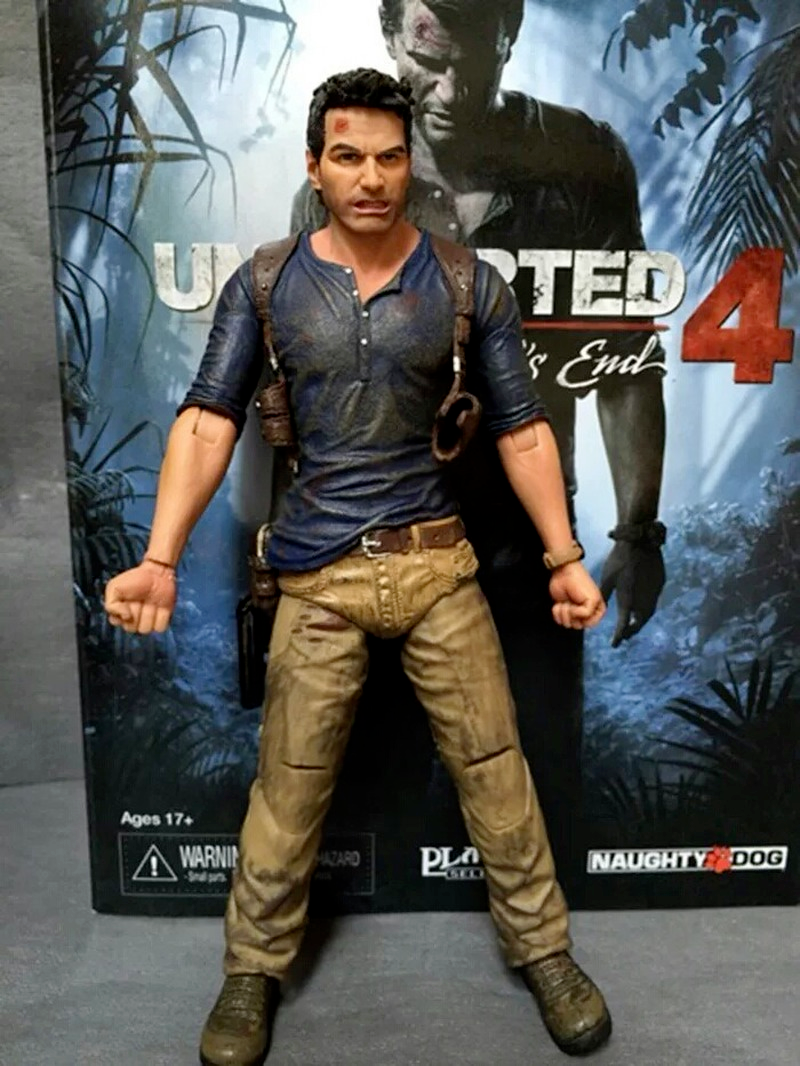 Neca Mô Hình Nhân Vật Phim Nathan Drake Uncharted 4 Chân Thật