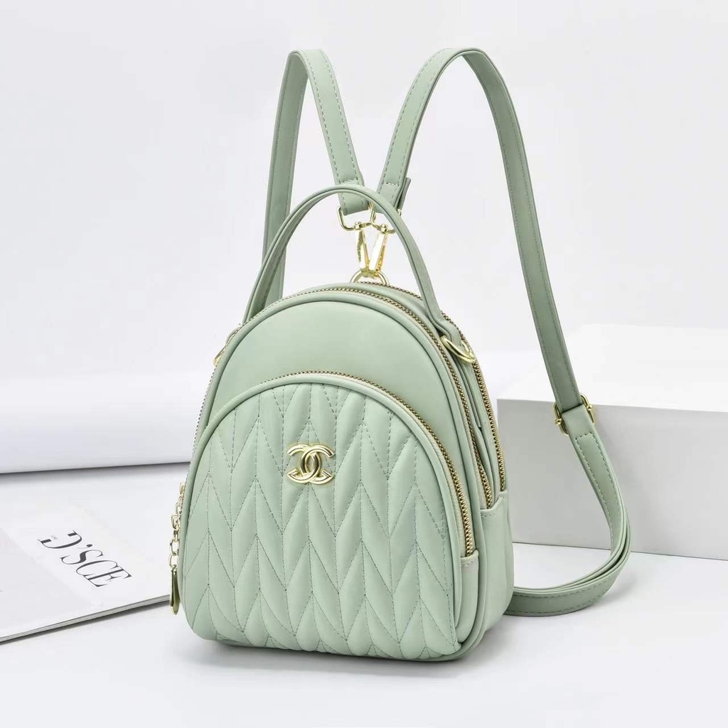 Balo mini nữ công sở cao cấp GC Quảng Châu - Chất liệu da cao cấp, phong cách Hàn Quốc size 20x18x9 BLMA99