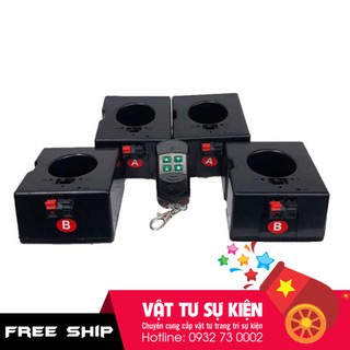 Bệ kích pháo điện điều khiển từ xa 4 đế