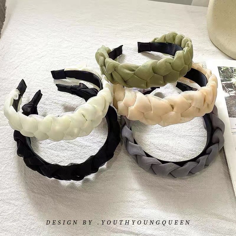 Cài Tóc Dạng Bện Phong Cách Hàn Quốc Cho Nữ