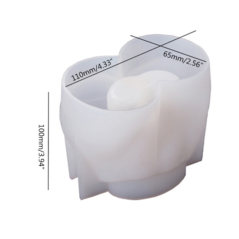 Khuôn silicone tạo hình mô hình mông 3D DIY trang trí nhà cửa
