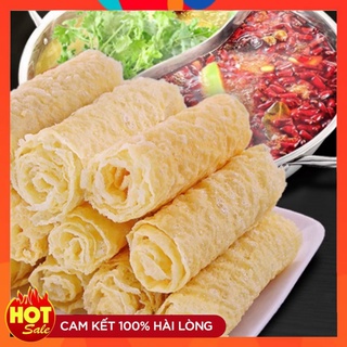Hủ Trúc Cuộn RingRoll Trong Haidilao - Tàu Hủ Ky Nhúng Thả Lẩu Malaysia