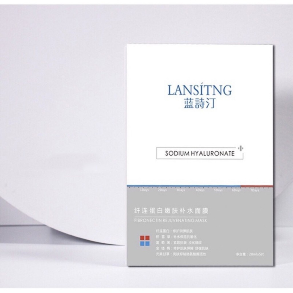 Mặt Nạ Dưỡng Ẩm Trắng Da LANSITNG Ngăn Ngừa Lão Hóa Cho Làn Da
