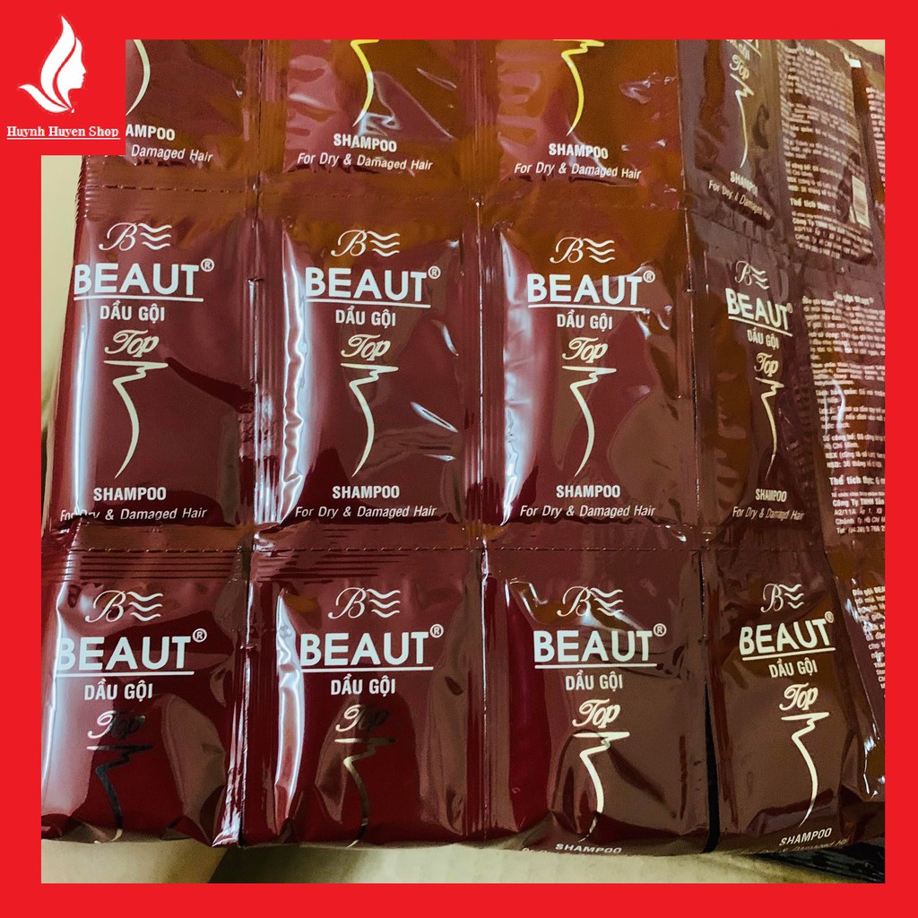Dây 12 gói dầu gội cao cấp beaut top huơng thơm độc quyền từ Nhật Bản
