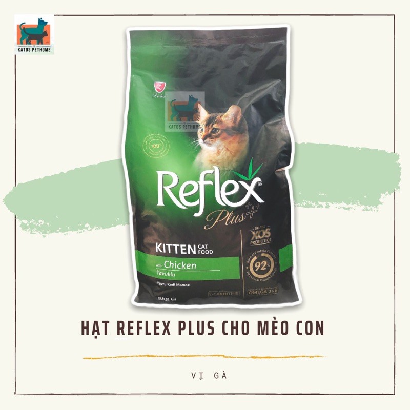 Hạt Reflex Plus kitten Thổ Nhĩ Kỳ 8kg