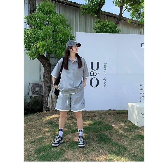 Bộ polo cổ bẻ một túi KA12