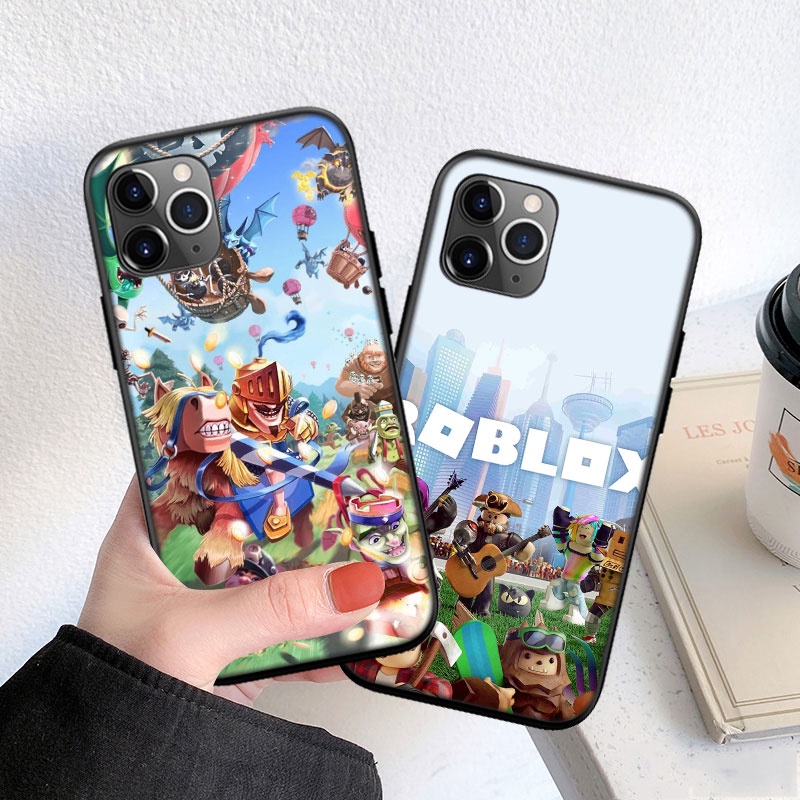 Ốp Điện Thoại Hình Roblox Cho iPhone 5 5S 6 6S 7 8 11 Pro Max Plus SE XR AE60