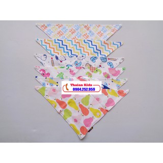 YẾM TAM GIÁC COTTON CÓ CÚC BẤM