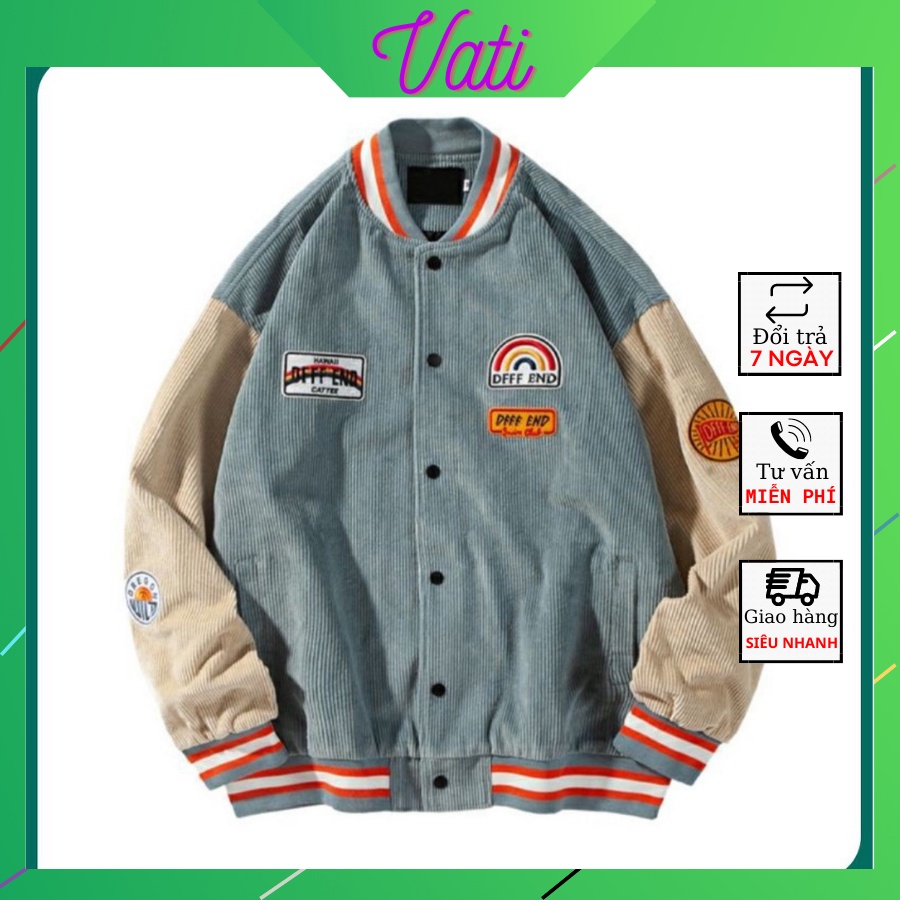 Áo khoác bomber nam nữ dù áo khoác nam nữ unisex Deepend Mophus MB009