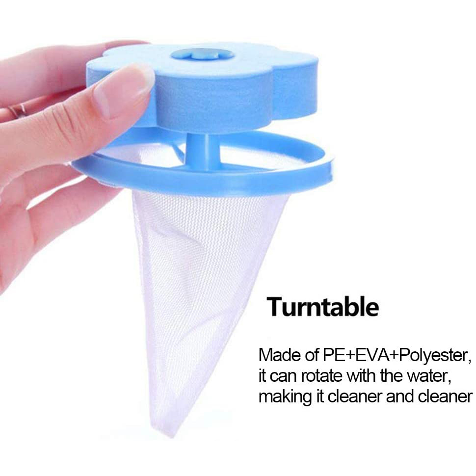 [Washing Machine Hair Filter Cleaning Mesh Bag] [Washing Machine Lint Catcher] [Reusable Floating Laundry Lint Mesh Bag]