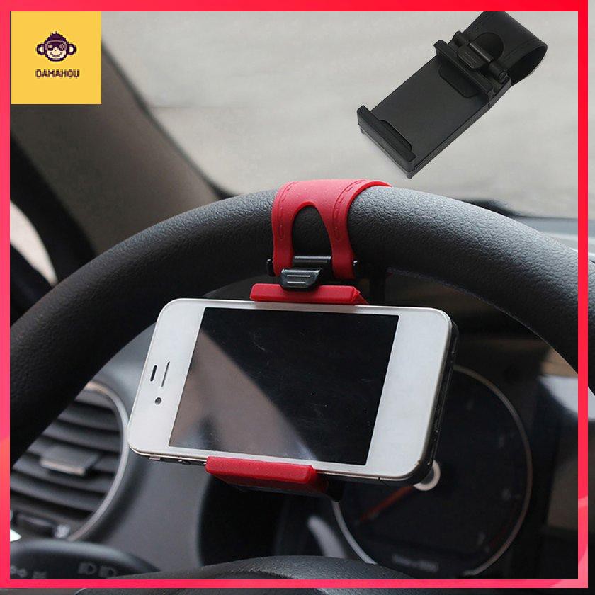 Giá đỡ điện thoại gắn vô lăng xe hơi tiện dụng
