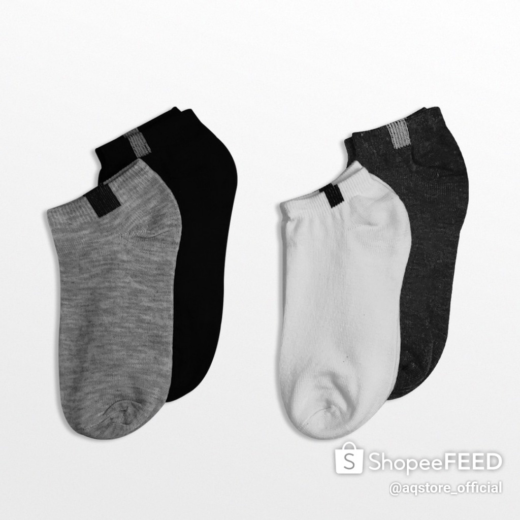 Tất Vớ Nam Nữ AQ💖Vớ ngắn cổ chất liệu cotton êm thoáng dịu nhẹ, thoáng mát - STORE