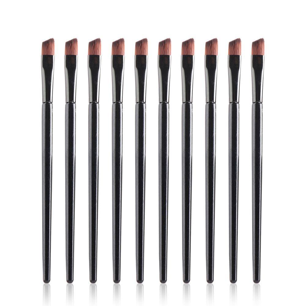 MAXG Set 10 Cọ Trang Điểm Lông Mày Lông Nhân Tạo Góc Tuyệt Vời Hữu Ích