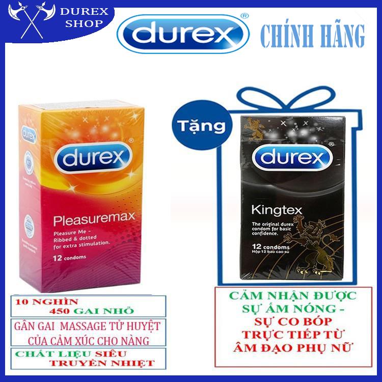Bao cao su durex pleasuremax - Bao cao su durex kingtex
