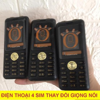 [Sốc] Điện thoại nokia n6000 4 sim 4 sóng pin trâu giá rẻ( có chức năng thay đổi giọng nói)-Bảo hành 12 tháng