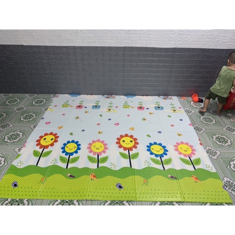 HOẢ TỐC - NOW &amp; GRAB - THẢM XPE CHO BÉ NẰM CHƠI KHỔ 1,8m -2m