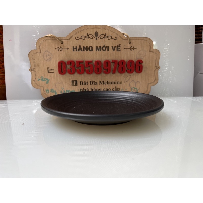 Đĩa Tròn Melamine 15cm
