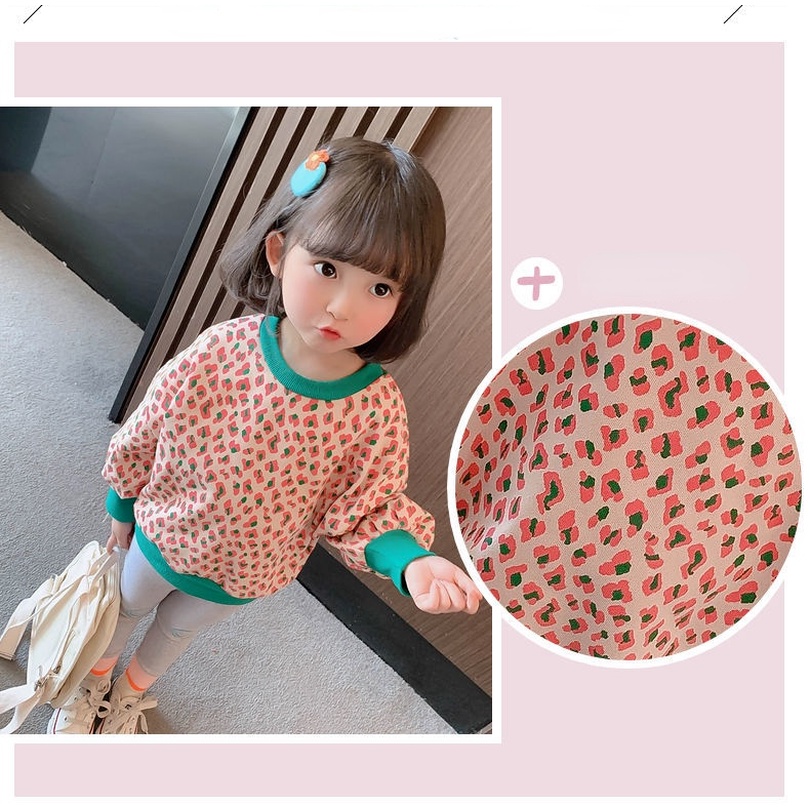 Áo Thun DàI Tay Cổ ThuyềN ThờI Trang Cho Bé GáI (1-8 TuổI)