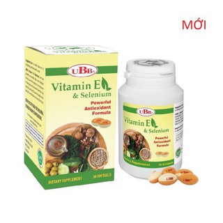 Viên Uống Dưỡng Da UBB® VITAMIN-E & SELENIUM