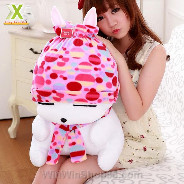 Gấu bông Mashimaro cute, dễ thương 50cm TNB187 quà tặng Andhere