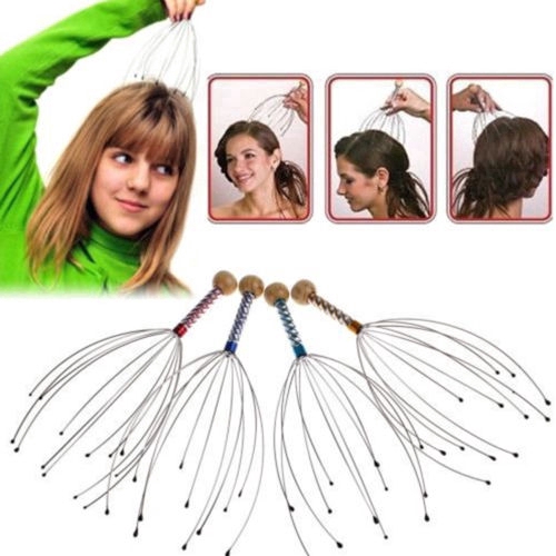 Dụng cụ mát xa đầu hỗ trợ thư giãn sâu tiện dụng