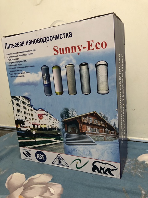 Máy lọc nước Sunny Eco nhập khẩu từ Nga