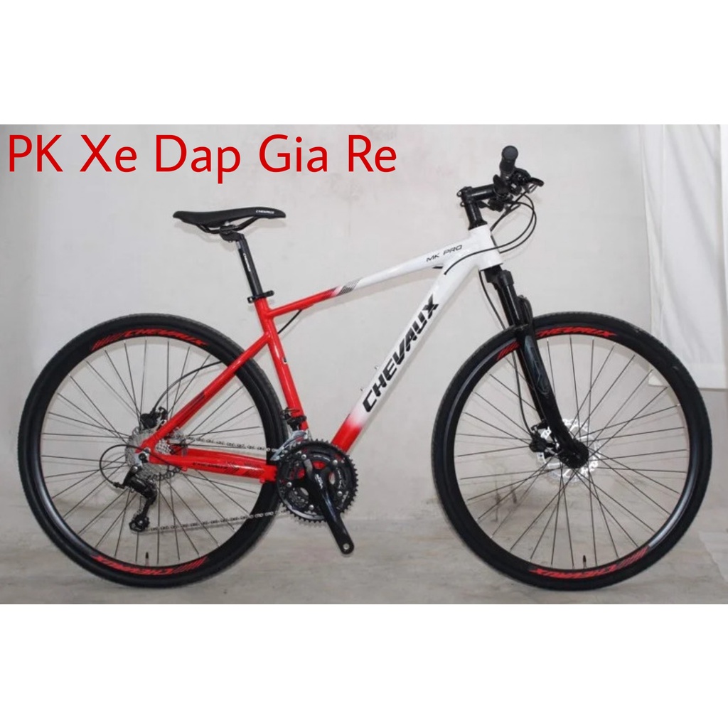 Xe đạp Chevaux MK PRO hàng xuất nhật, Xe Touring Chevaux MK pro có thụt nhún, Khung nhôm 6061, Group Shimano SORA,