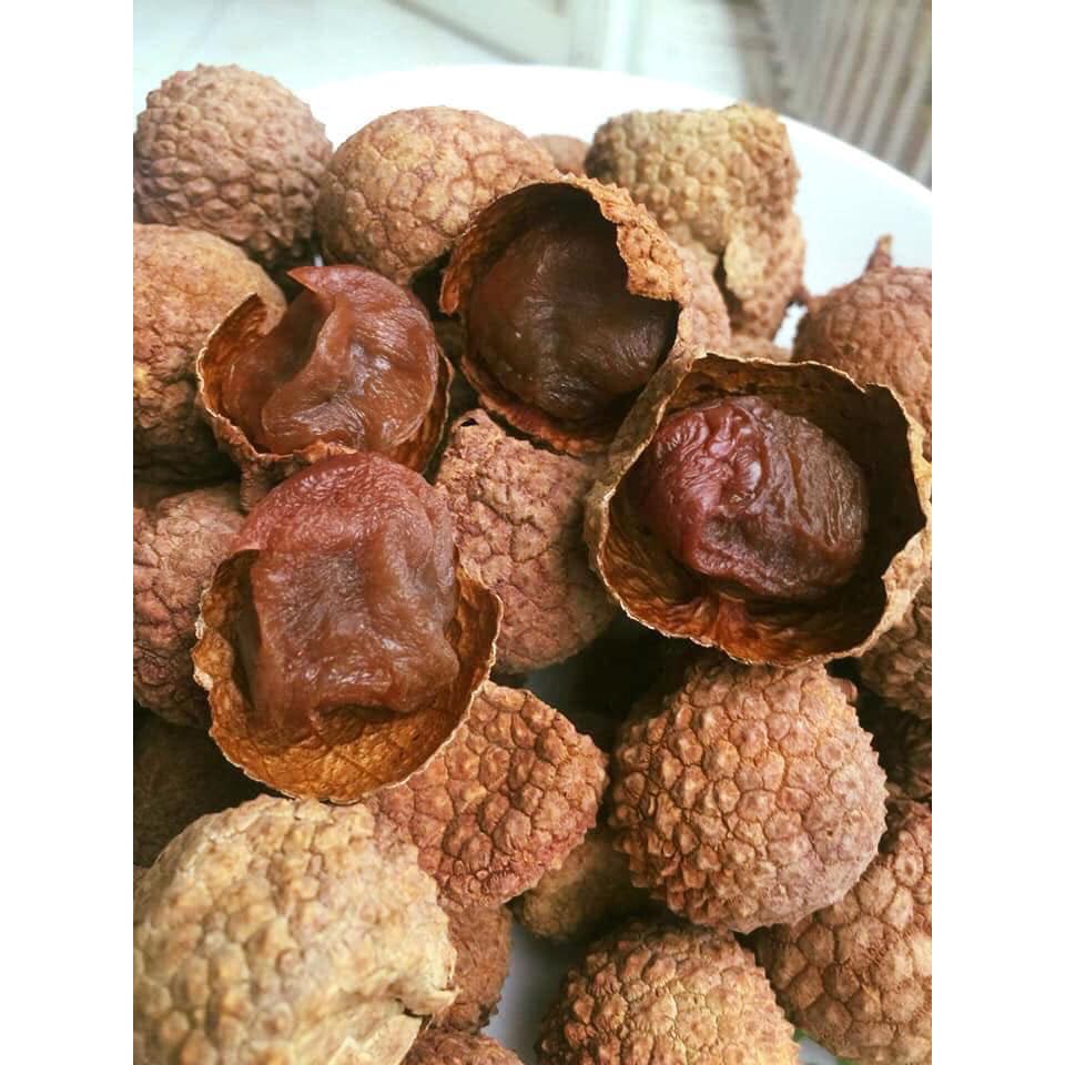 VẢI SẤY KHÔ BẮC GIANG LOẠI NGON túi 500gr