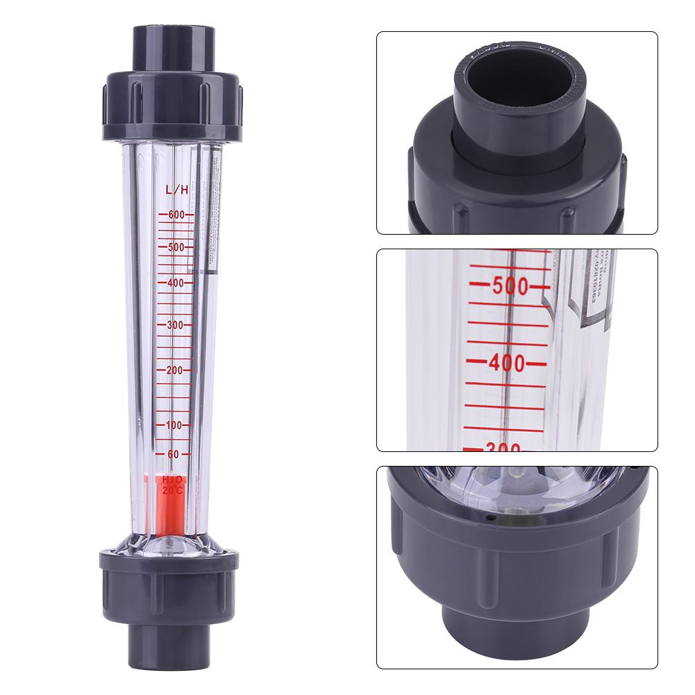 Ống đo lưu lượng nước 60-600l / H bằng nhựa lzs-15