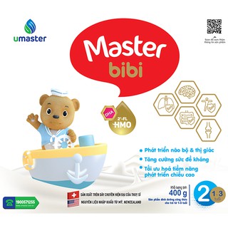 Sữa bột Umaster - Master Bibi số 2 - 900gr