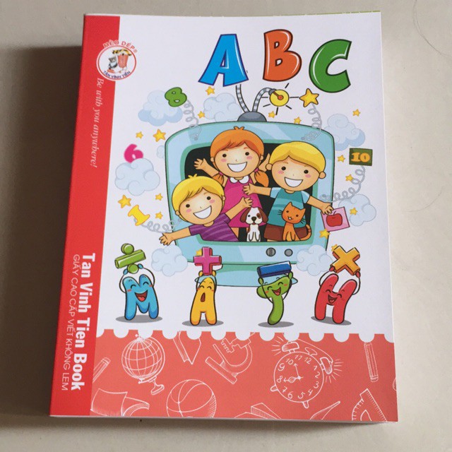 Tập ABC 96 Trang - Lốc 10 quyển, Tân Vĩnh Tiến