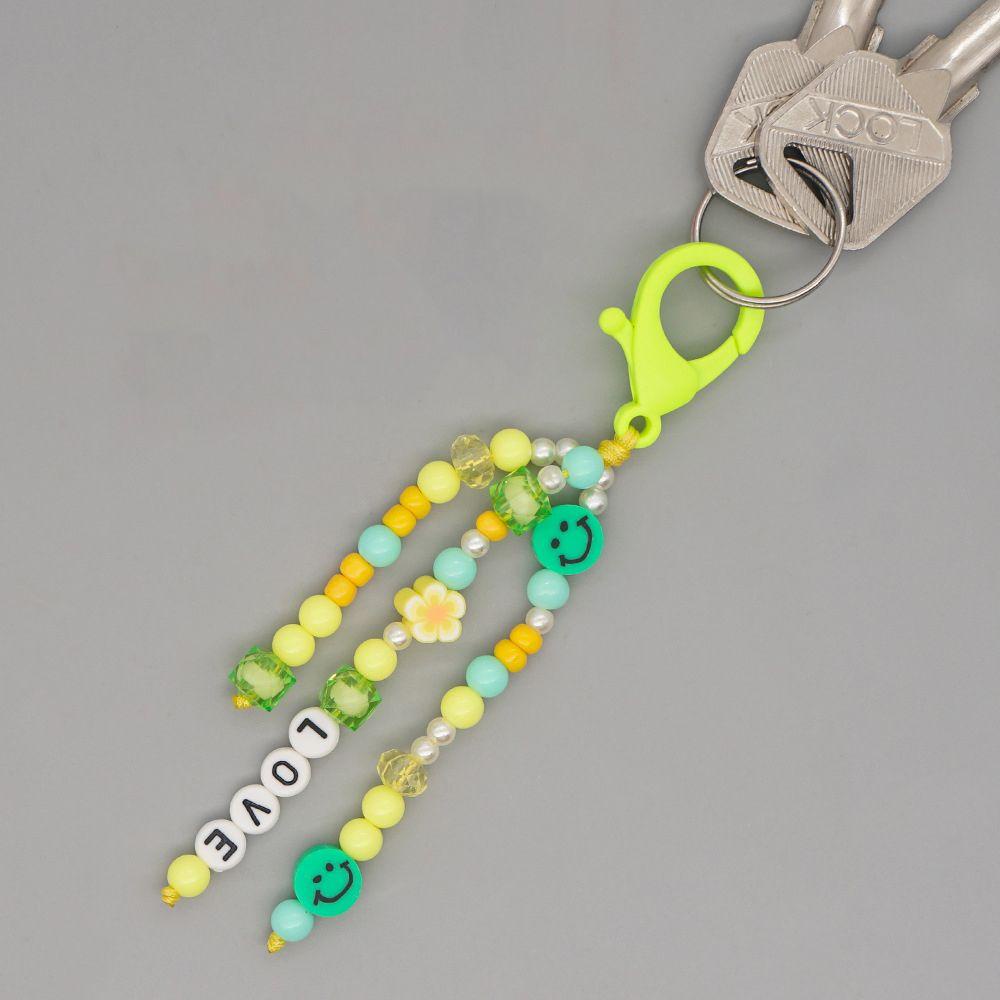 Móc Khóa Xe Hơi Đính Hạt Dễ Thương