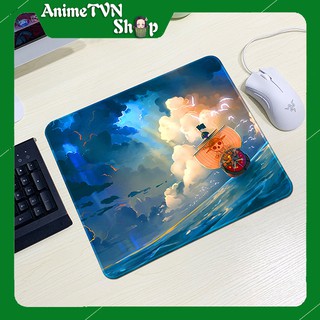 Miếng lót chuột hình Anime/Manga One piece - Đảo Hải Tặc - Hàng cao cấp từ cao su thiên nhiên (24 x 20 x 0.2)