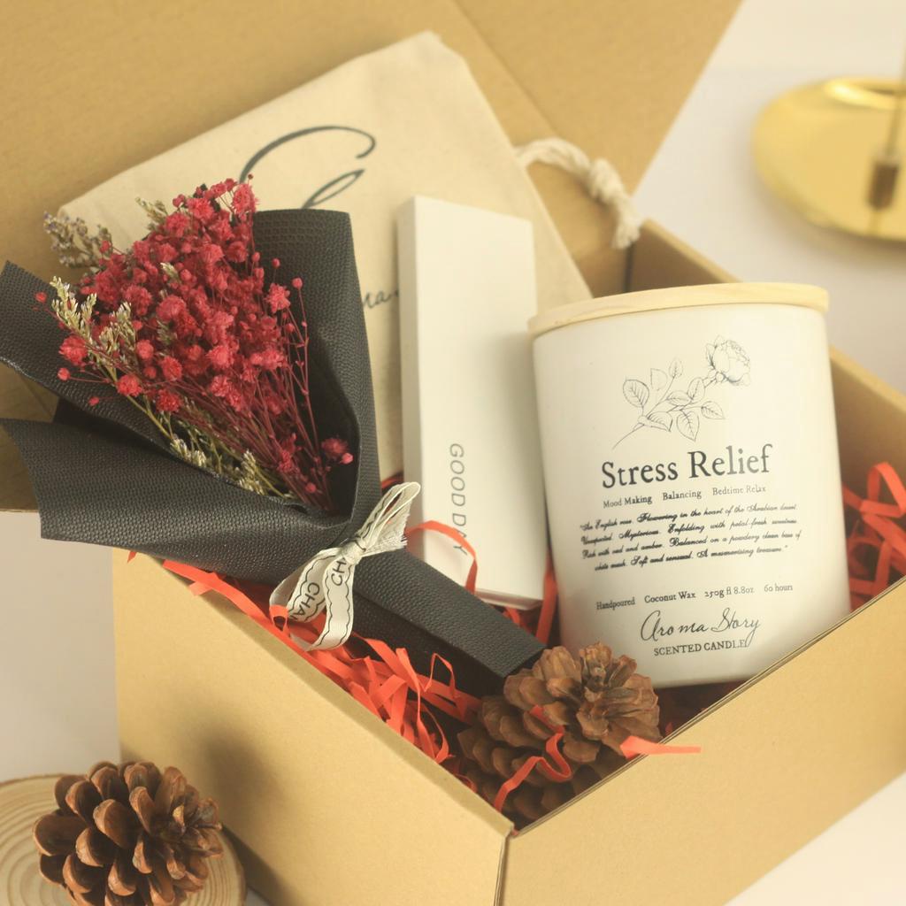 Nến Thơm Cốc Gốm Sứ Bát Tràng Aroma Story, Quà Tặng Nến Thơm Thiên Nhiên Cao Cấp, Sang Trọng Size 250g