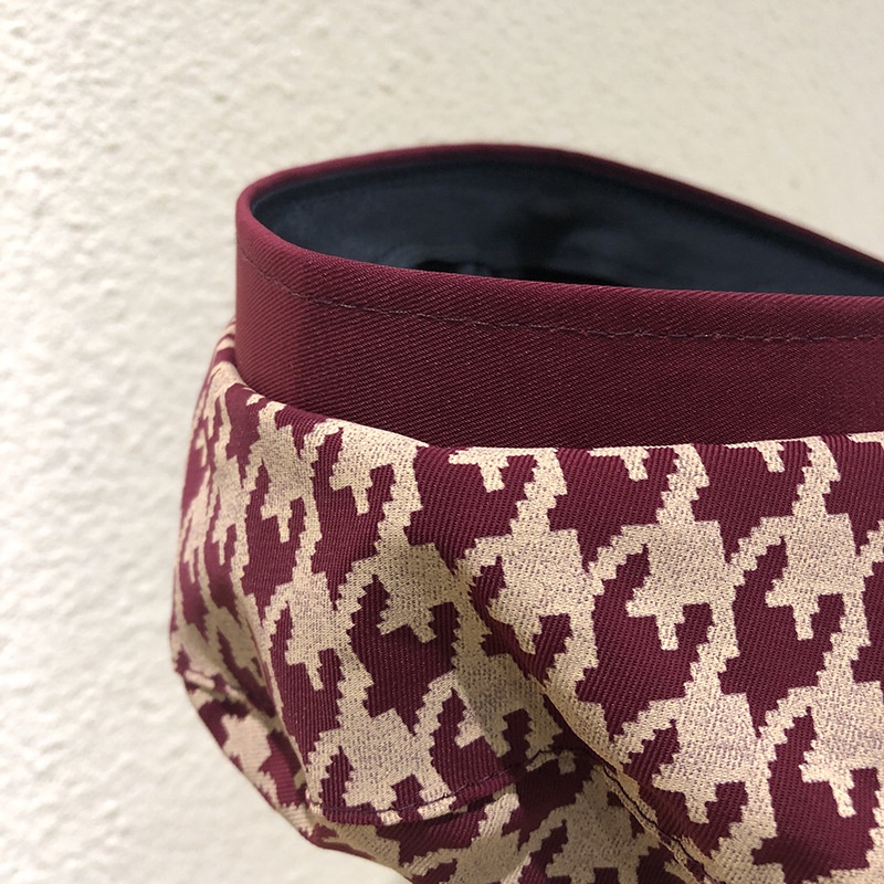 Autumn and winter fashion plaid cotton beret hat for women